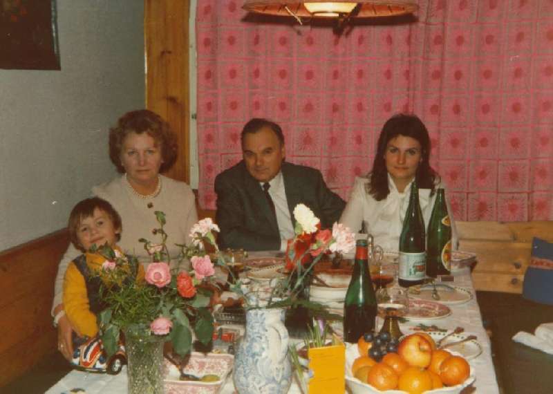 Reichenau Grosseltern Mutter und Claus